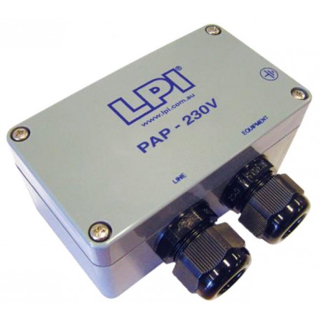 PAP-230V, LPI PAP-230V, CHỐNG SÉT TÍN HIỆU LOA ÂM THANH NGOÀI TRỜI, CHỐNG SÉT DÀN ÂM THANH, CHỐNG SÉT HỆ THỐNG LOA